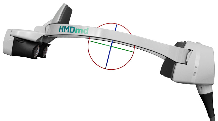 HMDmd CR3 Wearable Surgical Monitor Lightweight and Comfortable